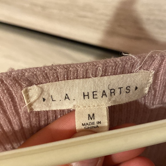 Pink PacSun, stretchy and soft cropped tee, size M - Picture 2 of 3